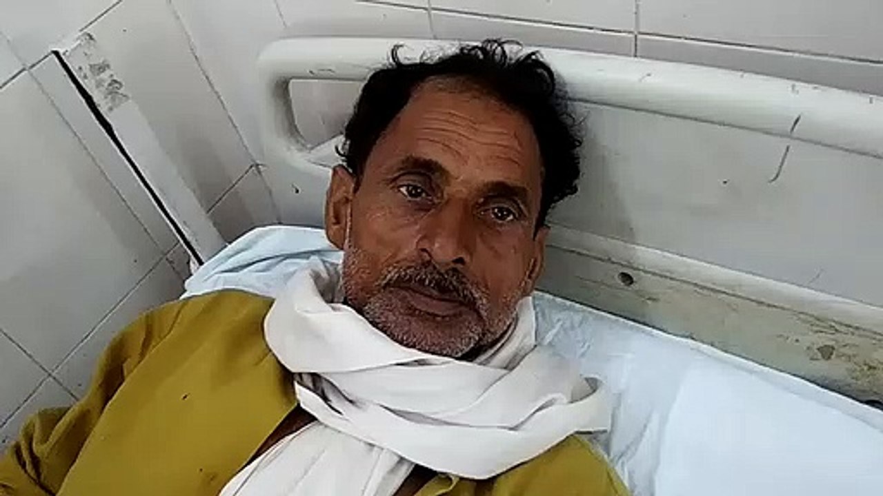 मारपीट की घटना के बारे में पीड़ित ने दी जानकारी