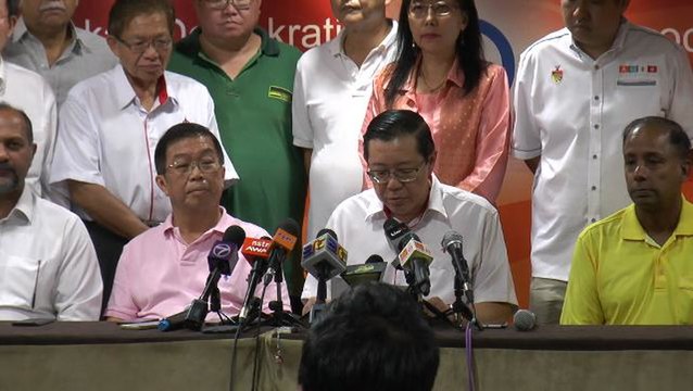 Lim: DAP will not hold fresh polls