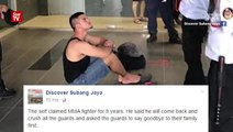 Netizens slam brawl between MMA fighter and security guards