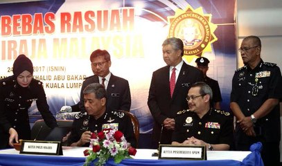 Cops pledge to stop corruption in the force