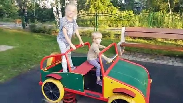 Funny Car Fun Toy For Children on Playground João Paulo de Carvalho Lofiego