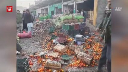 Vegetable market blast kills 20 in Pakistan
