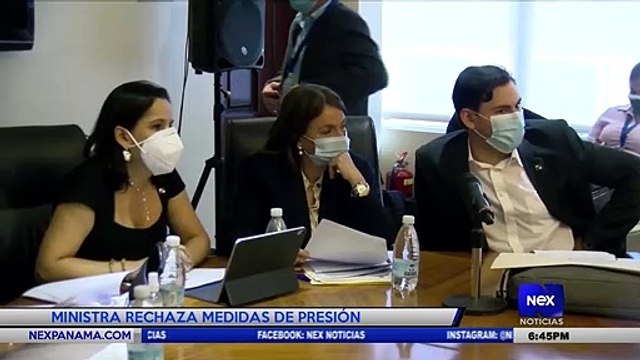 Ministra de Educación rechaza medidas de presión - Nex Noticias
