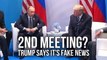 Trump and Putin said to have held undisclosed meeting at G20 but Trump says it's 'fake news'