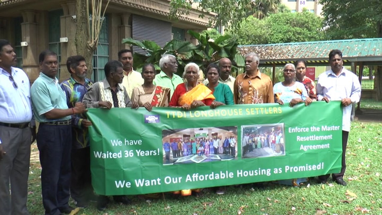TTDI longhouse residents: 36 years is a long wait for permanent homes