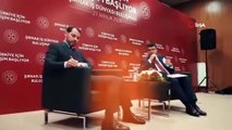 - Bakan Albayrak: “Ekonomide Milli Bağımsızlığın bir bedeli var. Bizim ecdadımız bu bedeli canı pahasına sayısız kere ödedi. Sıra bizde! Biz bugün bağımsızlık mücadelesinde taşın altına elimizi değil, yüreğimiz koyuyoruz. Allah yar ve yardım