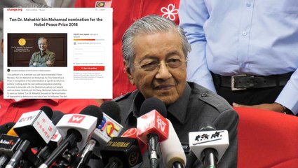 Download Video: Tun M: Nobel prize? I am not so noble