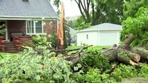 Derecho winds tear through U.S. Midwest