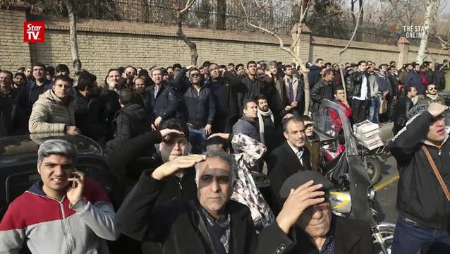 50-year-old Tehran building collapsed in blaze