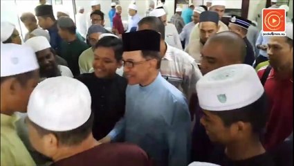 Anwar back in hometown