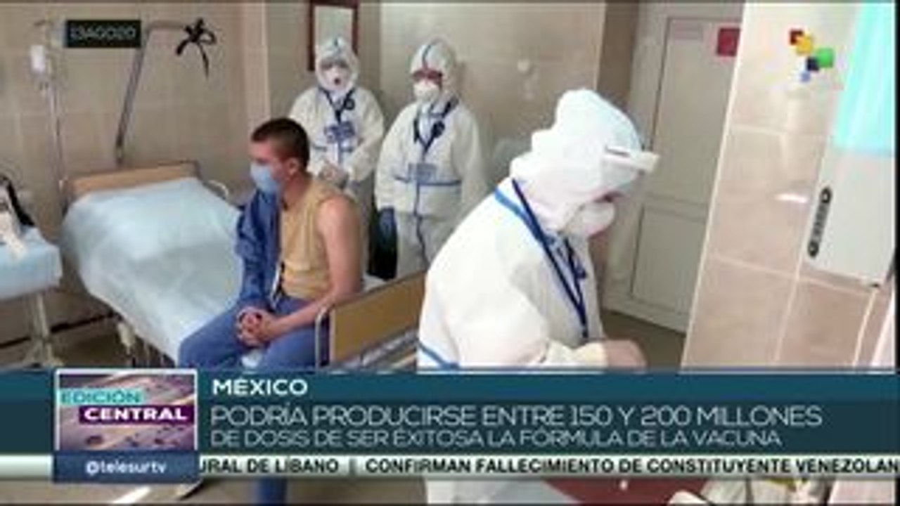 Argentina y México producirán vacuna contra la COVID-19