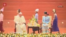 Pope Francis defends his Rohingya silence in Myanmar