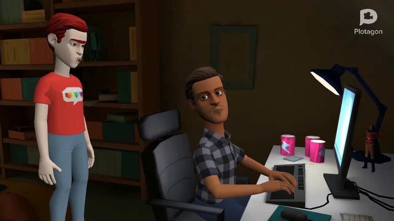 দুই ভাইয়ের মজার কাটুন ভিডিও।