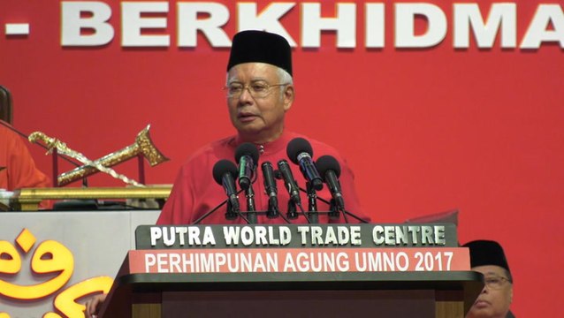 Umno AGM: Najib rallies Muslims to strongly oppose Jerusalem as Israel's capital