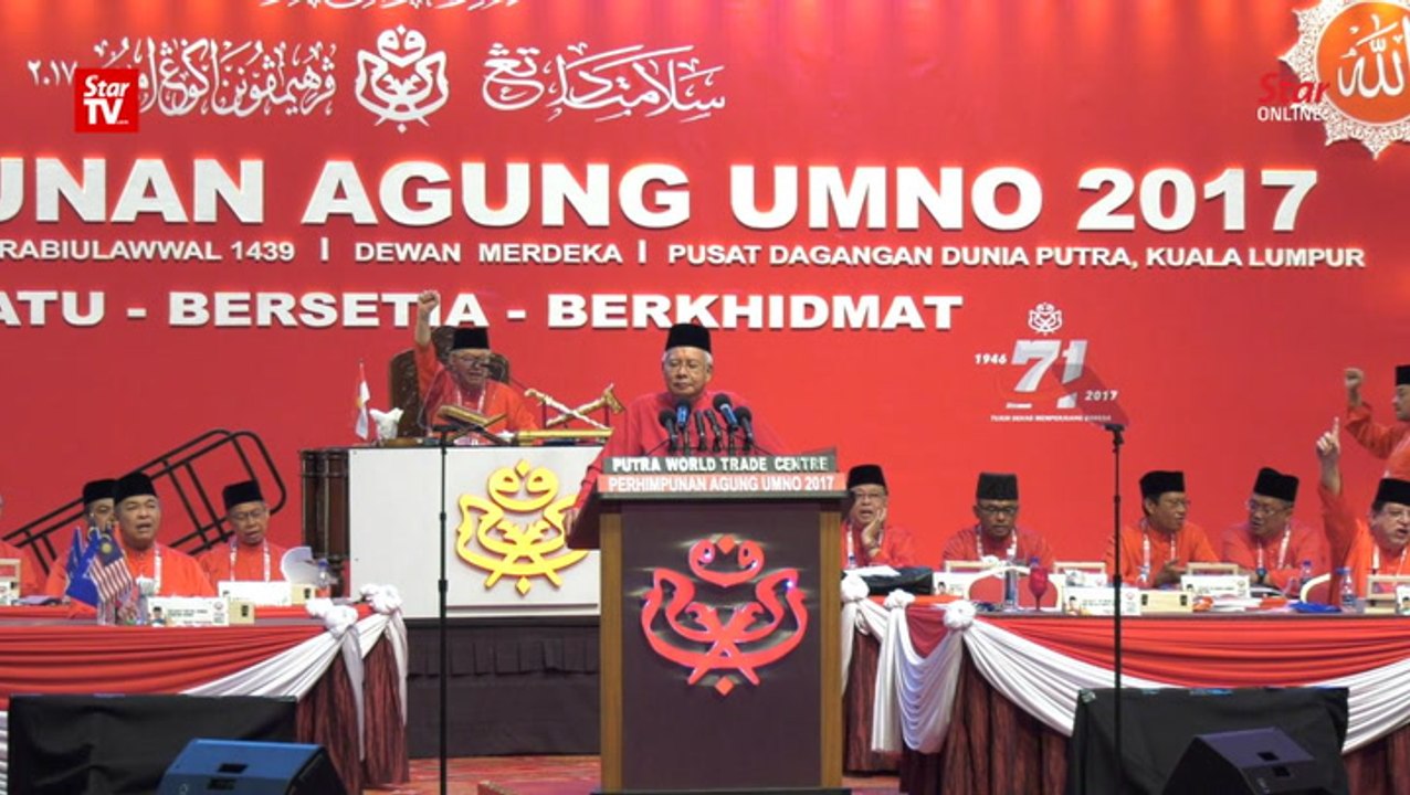 Umno AGM: Leaders laud Najib's presidential speech