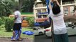 Police investigating video of man removing BN flags in TTDI