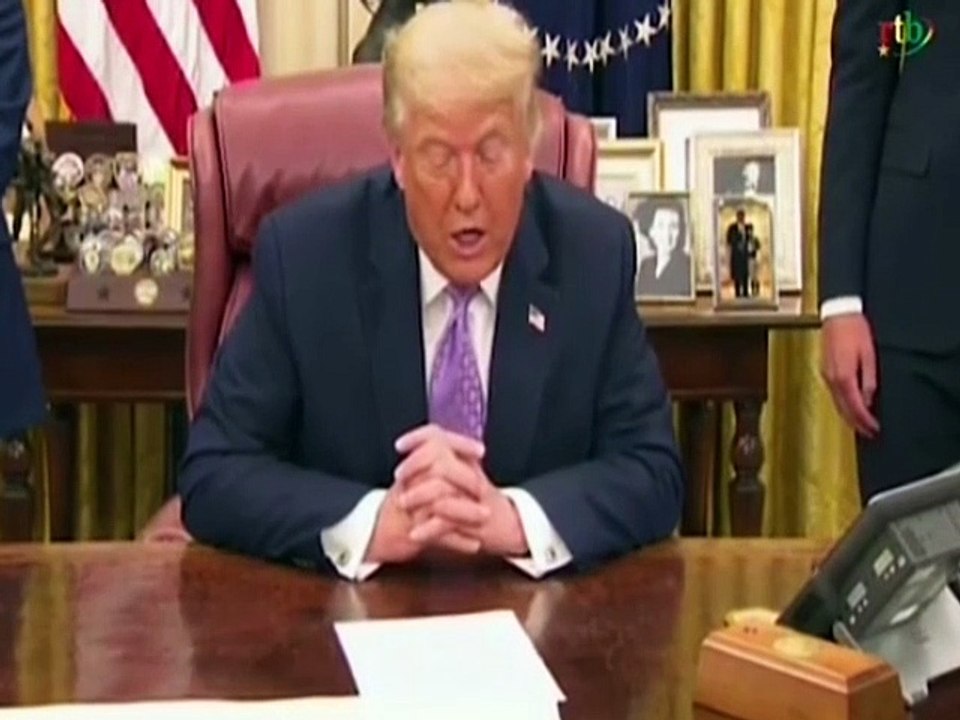 RTB / Signature d’un accord de normalisation entre Israel et les Émirats arabes unis sous la houlette des États-Unis