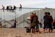 Central American migrants arrive in border city of Tijuana