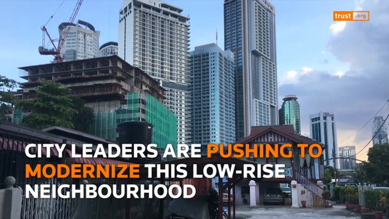 Skyscrapers threaten to swallow KL's last Malay...