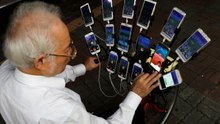 Taiwan grandpa catches 'em all playing Pokemon Go on 15 phones