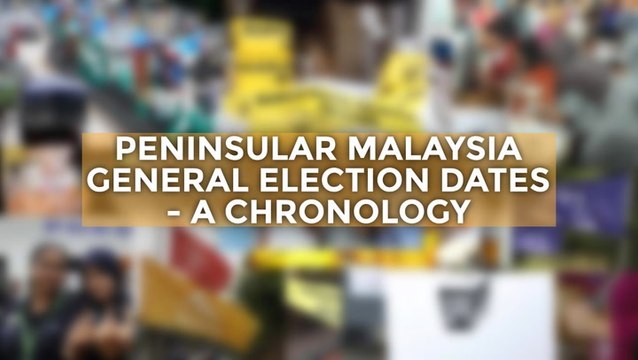 Chronology of Malaysia General Election dates