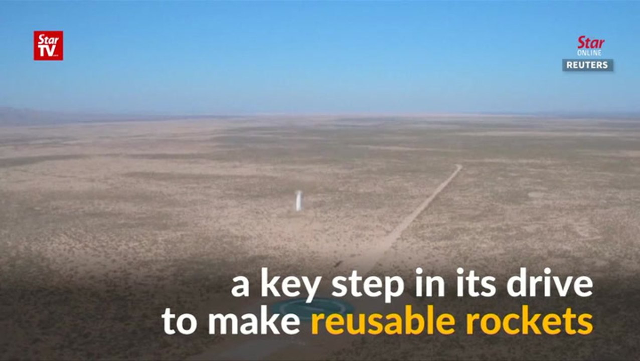 Jeff Bezos' Blue Origin gets closer to flying tourists to space