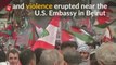 Arab world protests Trump's stance on Israel