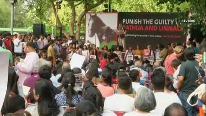 Download Video: Eight go on trial for rape, murder of Kashmir girl amid public outrage