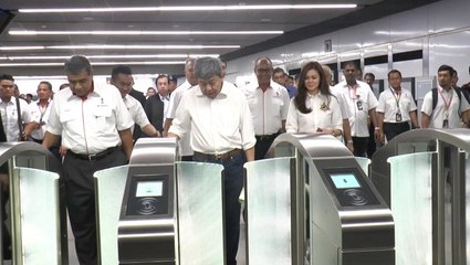 On board with Sultan of Selangor