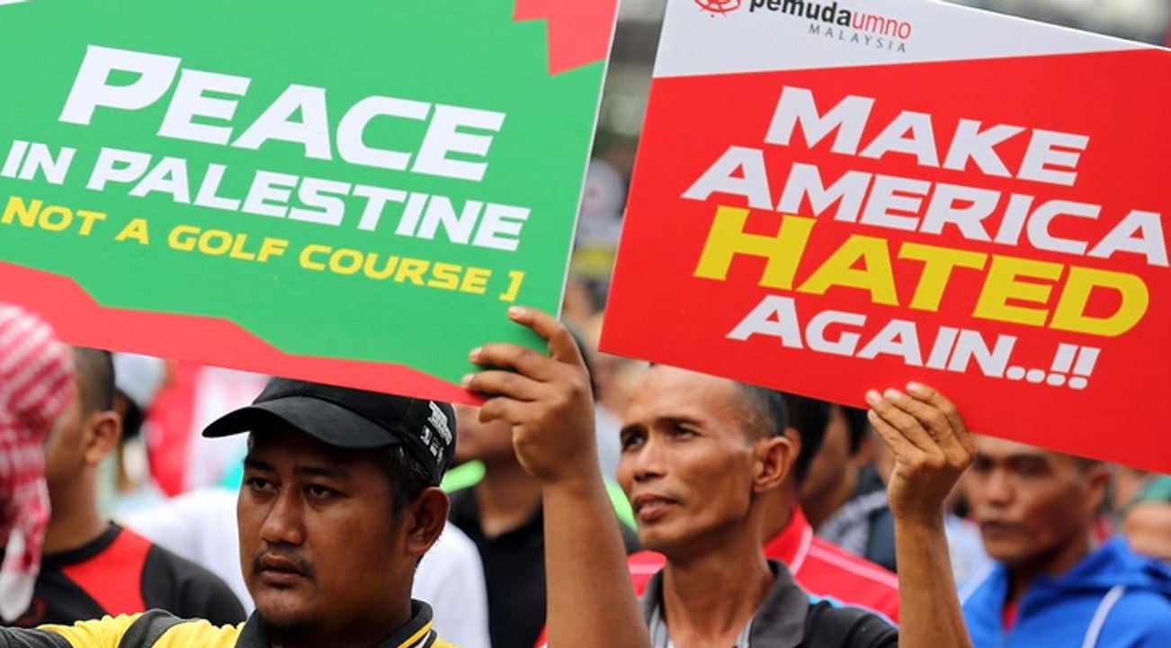 Umno Youth sends memo to US embassy over Trump's Jerusalem move