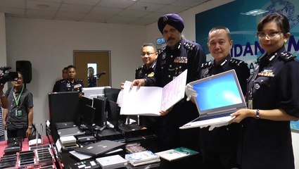 Download Video: Malaysia, China cops cripple scam syndicate, 140 nabbed