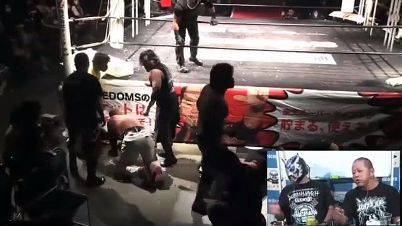 Toru Sugiura, Daisuke Masaoka & Tomoya Hirata vs Jun Kasai, Kenji Fukimoto & Takumi Tsukamoto