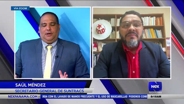 Entrevista a Saul Mendez - Secretario General de SUNTRACS - Nex Noticias