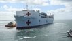 A sneak peek inside the world's largest hospital ship: USNS Mercy
