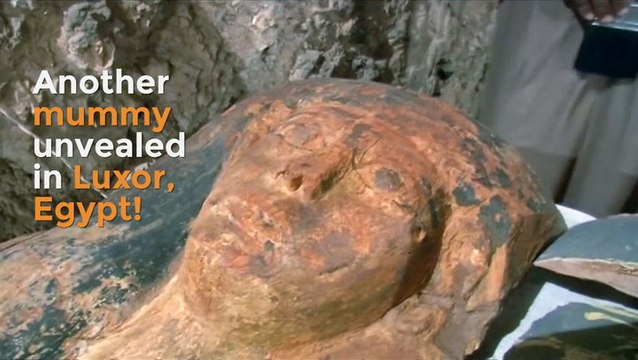 Egypt reveals artefacts, mummy from tombs in Luxor