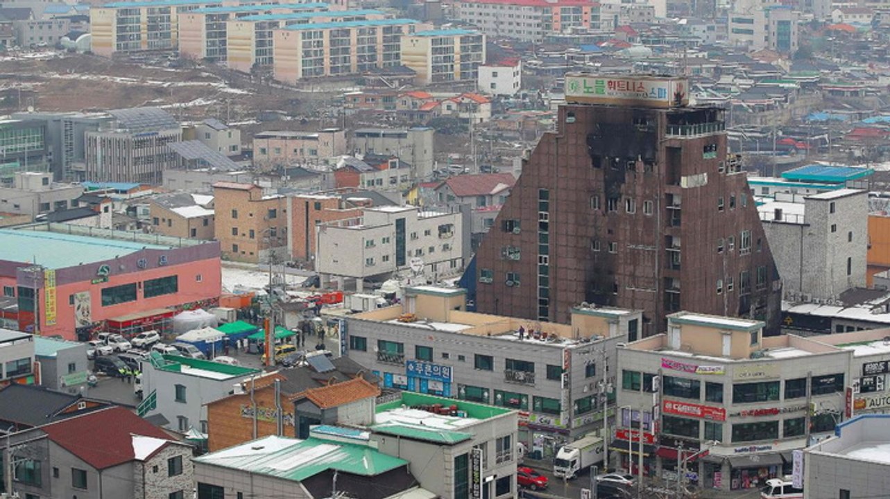 Fire at South Korea fitness centre kills at lea...