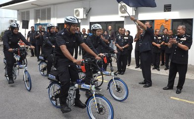 Penang police to patrol busy streets with e-bikes