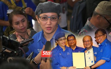 Taib Mahmud’s youngest daughter makes political debut