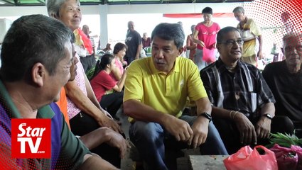 'Victory lap' for Tok Mat in Rantau market