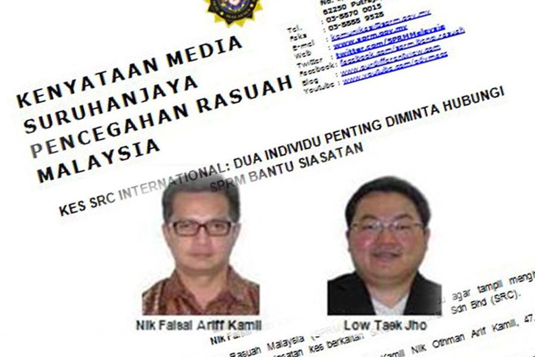 MACC seeking Jho Low, Nik Faisal over SRC probe