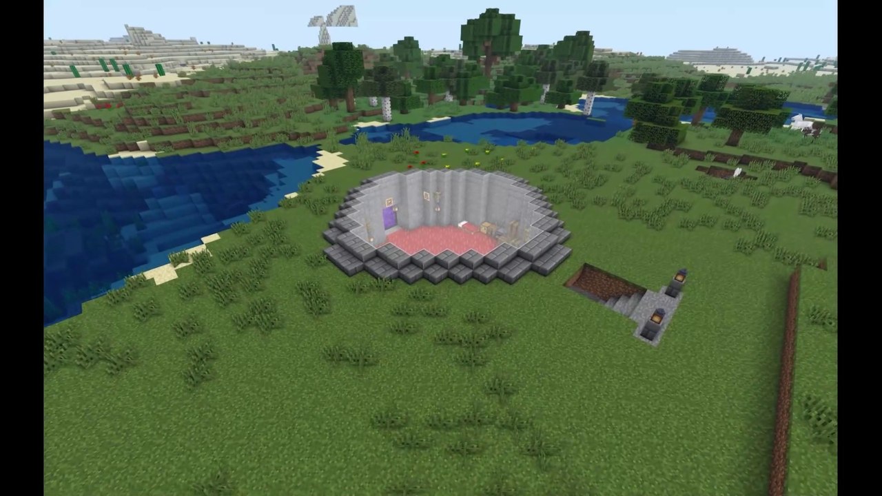 How to easy build an underground base