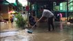 Flash floods hit Penang