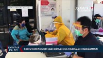 Tes Swab Masif Dilakukan di Banjarmasin dalam Rangka Hari Jadi ke-70 Provinsi Kalsel