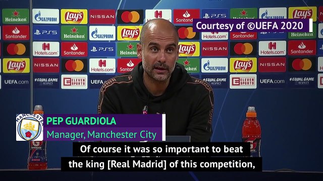 Important to have beaten UCL 'kings' Real Madrid - Guardiola
