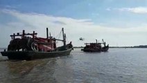Nine detained for fishing in prohibited zone