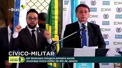 Bolsonaro inaugura hoje primeira escola cívico-militar do Rio