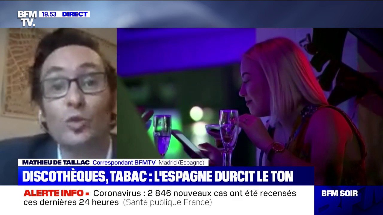 Interdiction de fumer, fermeture des discothèques... L'Espagne durcit ses mesures contre le Covid-19