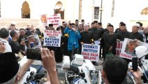 Pemantau Baru Malaysia holds rally to defend institution of Malay Rulers and Islamic institutions