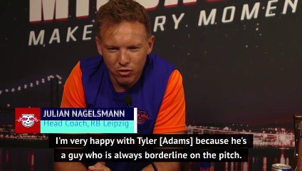 Nagelsmann full of praise for Tyler Adams after QF winner