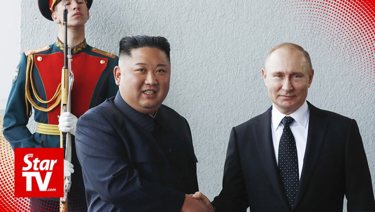 Kim meets Putin